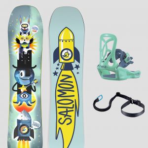 Prezzi Salomon team package 2024 snowboard set uni