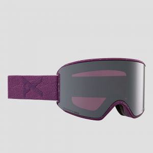 Prezzi Anon wm3 mfi w/spr grape +bonus lens goggle prcv sun onyx