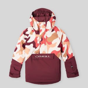 Prezzi O'neill o\'neill o\'riginals kids anorak windsor wine colour block