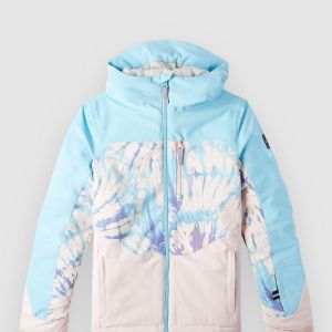 Prezzi O'neill o\'neill carbonite kids jacket blue wave colour block