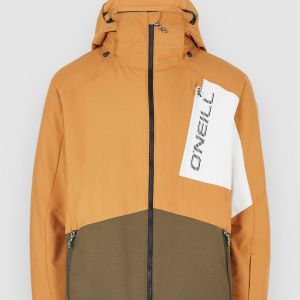 Prezzi O'neill o\'neill jacksaw jacket rich caramel colour block