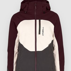 Prezzi O'neill o\'neill carbonite jacket windsor wine colour block