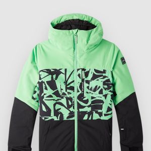 Prezzi O'neill o\'neill carbonite kids jacket green scribble