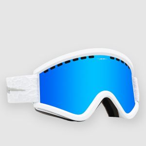 Prezzi Electric egv matte white nuron goggle blue chrome