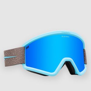 Prezzi Electric hex delphi speckle +bonus lens goggle blue chrome