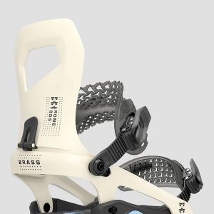 Prezzi Rome brass snowboard bindings bone white