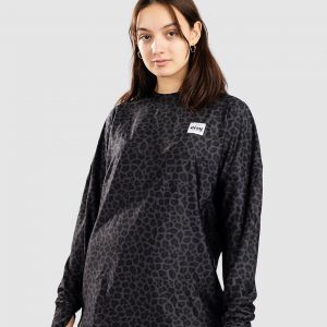Prezzi Eivy venture top base layer top black leopard