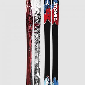 Prezzi Atomic bent 90 2024 skis red / grey