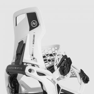 Prezzi Nidecker supermatic 2024 snowboard bindings white