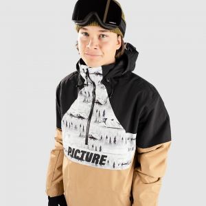 Prezzi Picture occan anorak a tannin / black