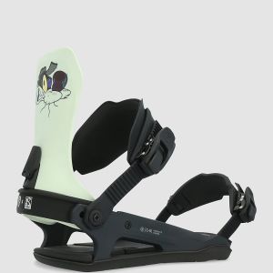 Prezzi Ride looney tunes c-9 2024 snowboard bindings black