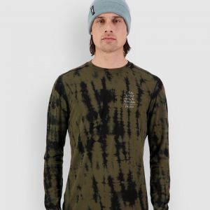 Prezzi Mons royale merino cascade flex 200 base layer top olive tie dye