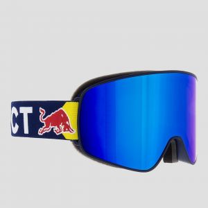 Prezzi Red bull spect eyewear rush-001bl3p blue goggle blue snow / brown with blue