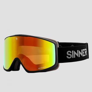 Prezzi Sinner sin valley s matte black goggle orange mirror and pink