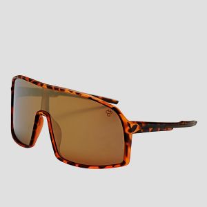 Prezzi Chpo erica turtle brown sunglasses gold mirror