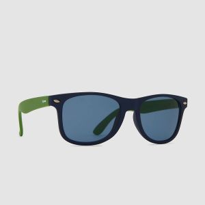 Prezzi Dot dash litty blue-green satin sunglasses blue