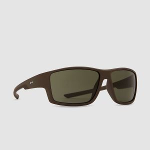 Prezzi Dot dash huggy brown satin sunglasses vint grn