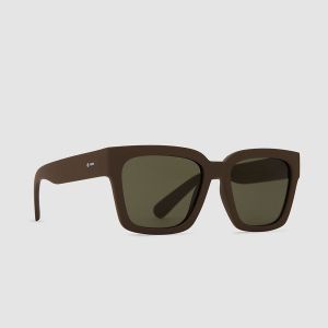 Prezzi Dot dash bitty brown satin sunglasses vint grn