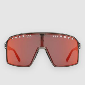 Prezzi Vonzipper super rad grey trans satin sunglasses blk / fire chrm
