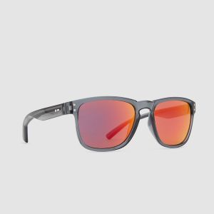 Prezzi Dot dash bootleg grey trans satin sunglasses blk / fire chrm