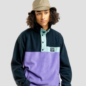 Prezzi Planks peace fleece jacket steep purple