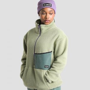 Prezzi Planks day tripper fleece jacket mushroom