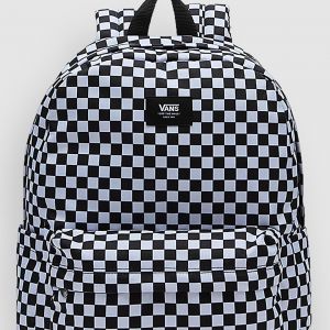 Prezzi Vans old skool h2o check backpack black / white