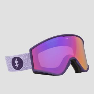 Prezzi Electric ek1.s flood purple+bonus lens goggle purple chrome