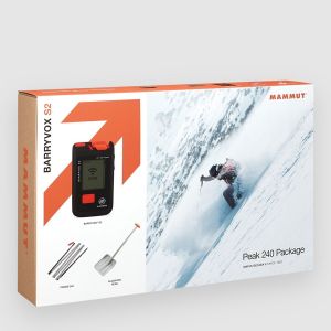 Prezzi Mammut barryvox s2 peak 240 package tranceiver black