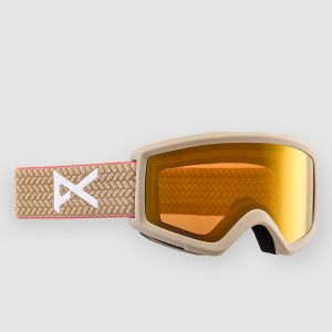 Prezzi Anon helix 2 prcv w/spr smttup +bonus lens goggle prcv sun brnz