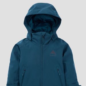 Prezzi Burton hillslope kids jacket deep emerald