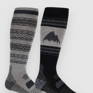 Prezzi Burton performance lw 2pk tech socks true black