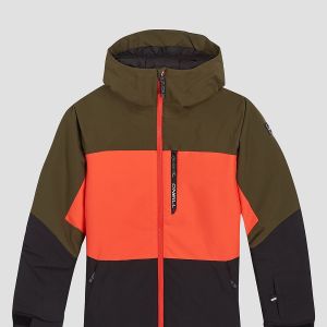 Prezzi O'neill o\'neill carbonite snow kids jacket forest night colour block