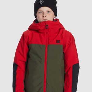 Prezzi Dc defiant kids jacket barbados cherry