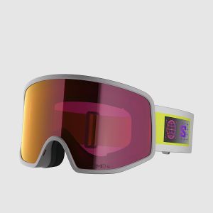 Prezzi Salomon sentry pro sigma gry vilet+bonuslens goggle sigma poppy red