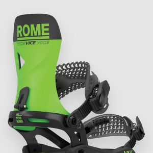 Prezzi Rome vice 2025 snowboard bindings neon green
