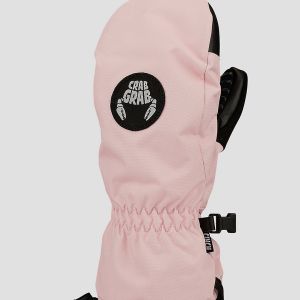 Prezzi Crab grab cinch youth kids mittens soft pink