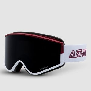 Prezzi Ashbury a12 pyro +bonus lens goggle dark smoke / yellow spare