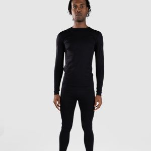 Prezzi Whistler pree m seamless underwear base layer suit black