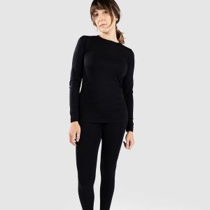 Prezzi Whistler mall w seamless underwear set base layer sui black