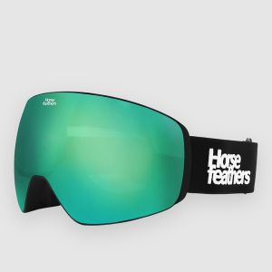Prezzi Horsefeathers scout black goggle mirror green