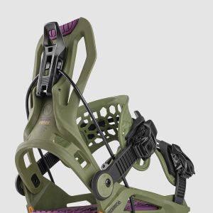 Prezzi Nidecker flow fenix 2025 snowboard bindings green