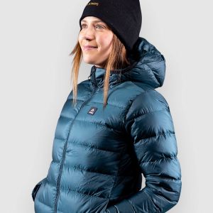 Prezzi Jones snowboards re-up down rec hd fleece jacket pacific teal