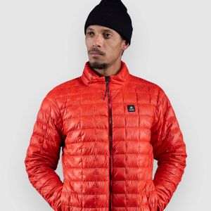 Prezzi Jones snowboards ult re-up down rec fleece jacket lava red