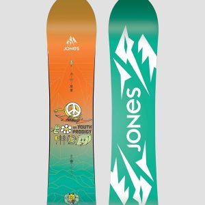 Prezzi Jones snowboards prodigy 2025 kids snowboard black