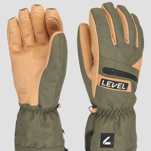 Prezzi Level switchback gloves olive green