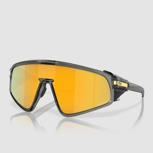 Prezzi Oakley latch panel grey smoke sunglasses prizm 24k
