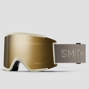 Prezzi Smith squad xl chalk +bonus lens goggle chromapop sun black