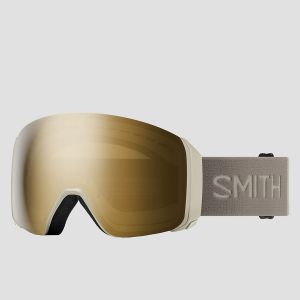Prezzi Smith 4d mag xl chalk +bonus lens goggle chromapop sun blk gld mir