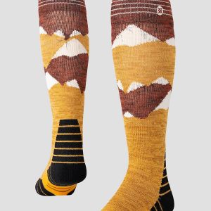 Prezzi Stance windy peaks mid wool snow tech socks gold